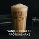 Vanilj-Iskaffe Proteinshake