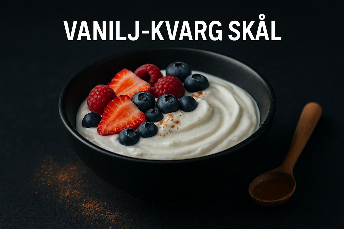 Vanilj-Kvarg Skål