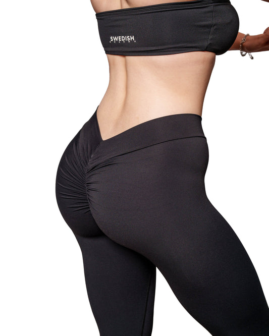 Low Waist V-Cut Leggings