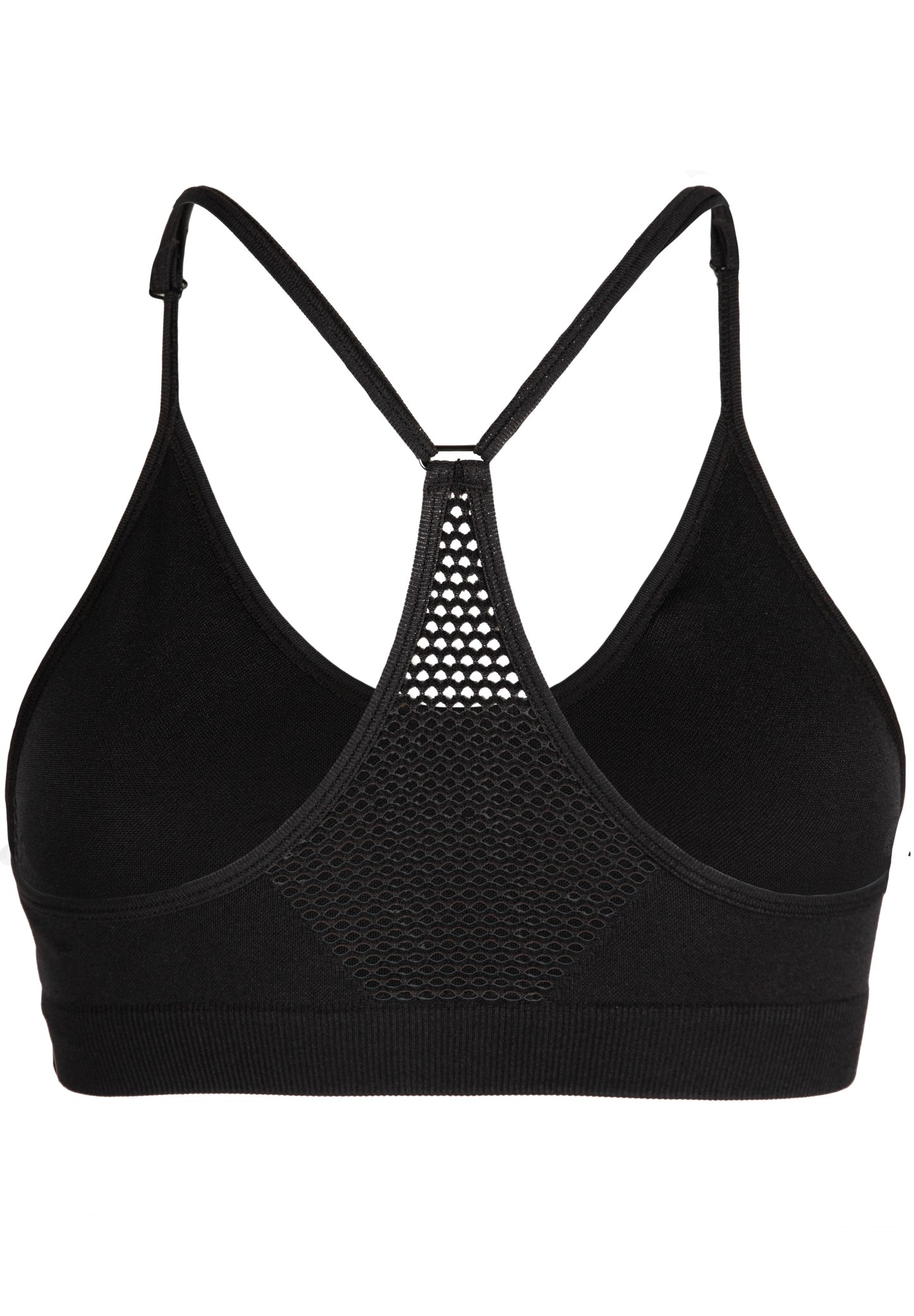 Quincy Seamless Sports Bra, black
