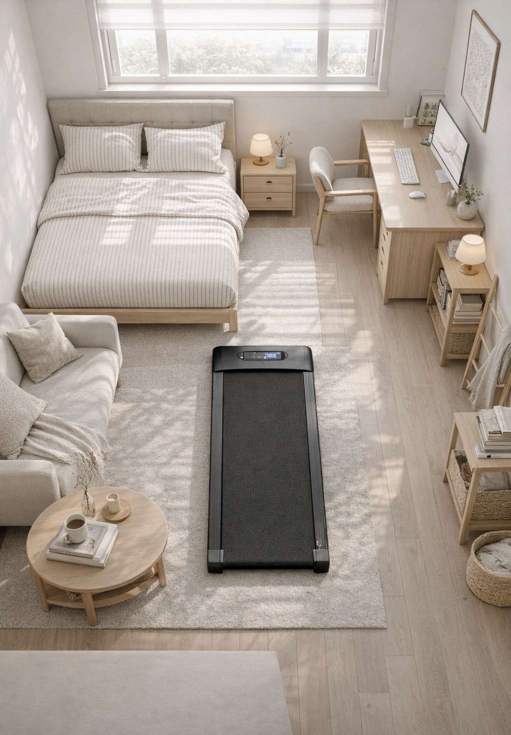 WalkPad Pro – Gå & Löpband med 12 % Lutning