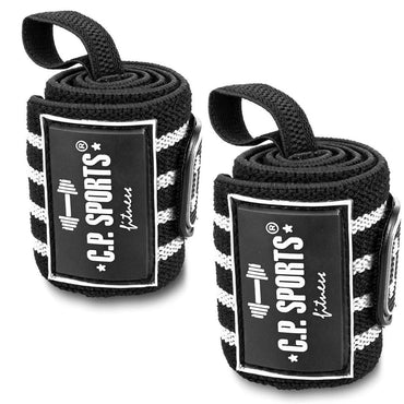 Strongman Wrist Wraps 50 cm, black/white